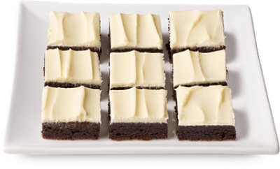 Bakery Brownies Cream Cheese Iced 9 Count - Each
