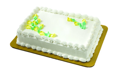 1/4 Sheet Cake (Serves 25) - Azucar Bakery