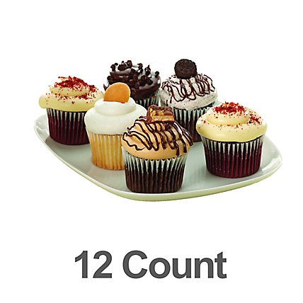 Bakery Cupcake Craveable Assorted 12 Count - Each - Image 1