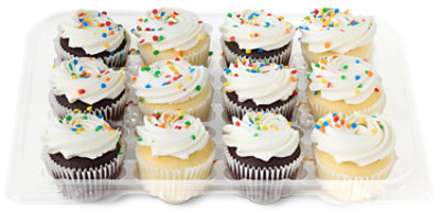 Bakery Cupcake Whip Icing Assorted 12 Count - Each - Image 1