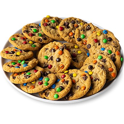 Bakery Cookies Chocolate Chip W M&M 18 Count - Each - Image 1