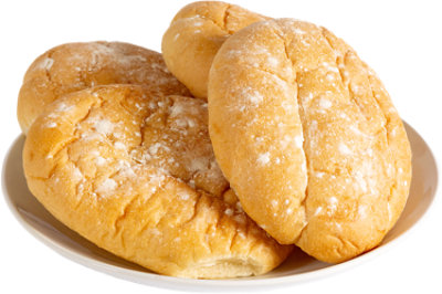 Bakery Rolls Telera - 4 Count - Image 1