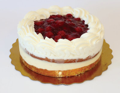 Bakery Cake 8 Inch Boston Cream Cherry With Whip - Each