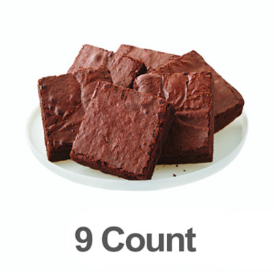 Bakery Brownies Uniced 9 Count - Each - Image 1