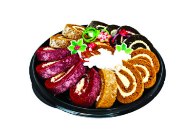 Bakery Cake Roll Platter Variety - Each