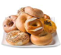 Bakery Bagels Assorted - 12 Count