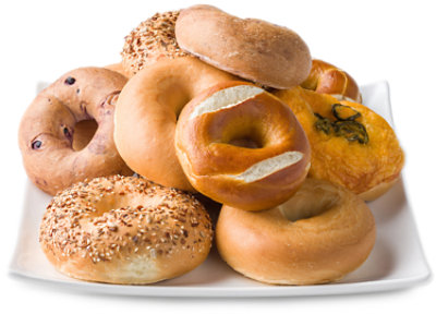 Bakery Bagels Assorted - 12 Count