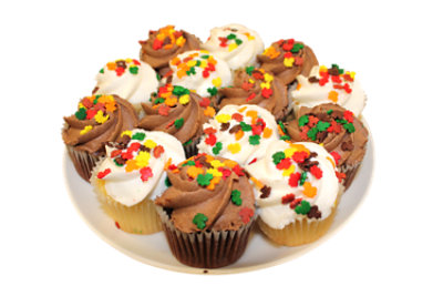 Bakery Cupcake Classic Assorted With Buttercream 12 Count - Each