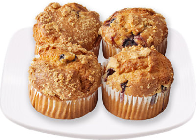 Bakery Muffin Raisin Bran 4 Count - Each - Image 1