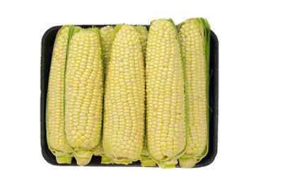 Fresh Cut Corn Prepacked Tray 7 Count - 45 Oz