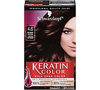 Schwarzkopf Hair Color Anti Age Keratin Color Intense Cocoa 4.6 - 1 Count