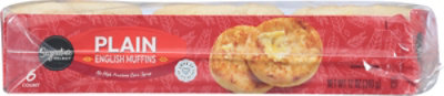 Signature SELECT English Muffins Select Plain - 6 Count - Image 6
