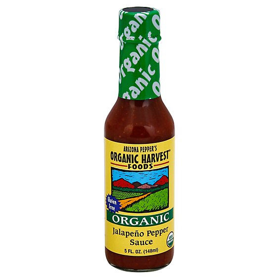 Organic Harvest Foods Sauce Organic Jalapeno Pepper - 5 Fl. Oz.