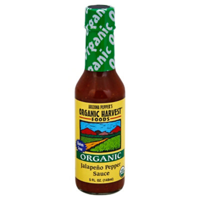 Organic Harvest Foods Sauce Organic Jalapeno Pepper - 5 Fl. Oz. - Image 1