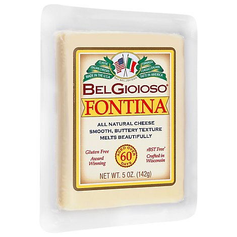 BelGioioso Fontina Cheese Wedge - 5 Oz