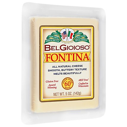 BelGioioso Fontina Cheese Wedge - 5 Oz - Image 1