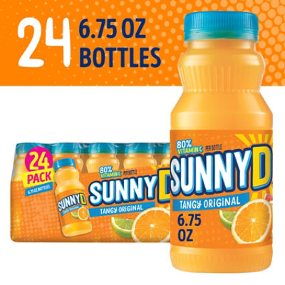 SUNNYD Citrus Punch Tangy Original Orange - 24-6.75 Fl. Oz.