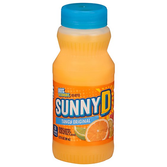 SUNNYD Citrus Punch Tangy Original Orange - 6.75 Fl. Oz.