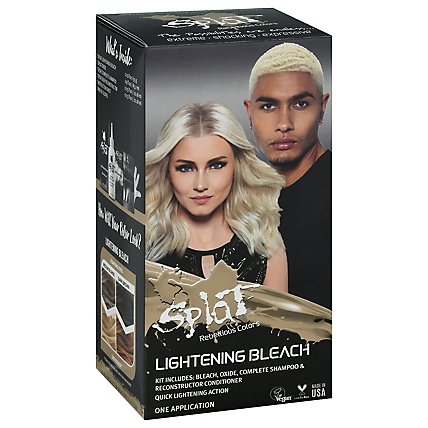 Splat Hair Color Kit Lt Blch - Each - ACME Markets