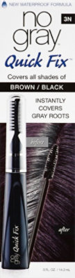 No Gray Quick Fix Blk Brw - 0.5 Oz - Image 2