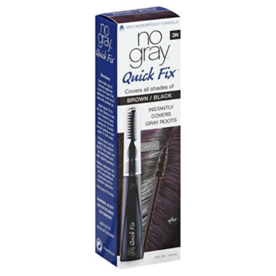 No Gray Quick Fix Blk Brw - 0.5 Oz - Image 1