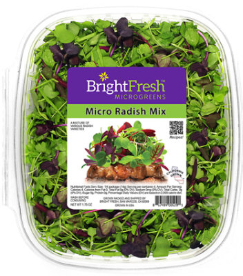 Brightfresh Micro Radish Mix - 1.75 Oz