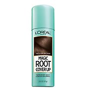 LOreal Paris Magic Root Cover Up Gray Medium Brown Hair Concealer Spray - 2 Oz - Image 2