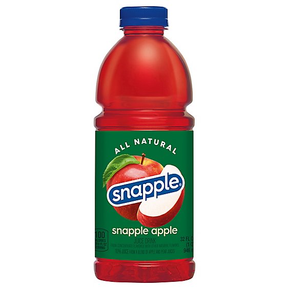 Snapple Juice Drink Snapple Apple - 32 Fl. Oz.