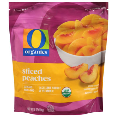 O Organics Peaches Sliced - 10 Oz - Image 2