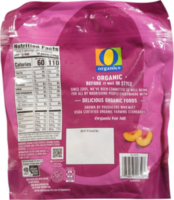 O Organics Peaches Sliced - 10 Oz - Image 5