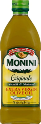 Monini Olive Oil Extra Virgin Versatile & Balanced - 9.4 Fl. Oz. - Image 2