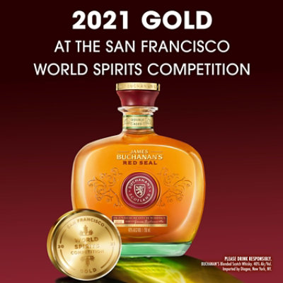 Buchanan's Red Seal Blended Scotch Whisky - 750 Ml - Image 3
