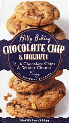 Holly Baking Cookies Chocolate Chip with Walnuts - 6 Oz - Image 2