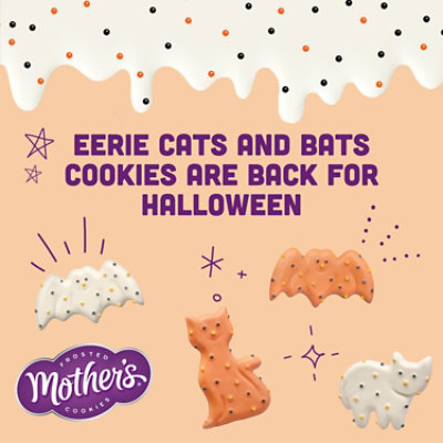 Mother’s Limited Edition Eerie Critters Halloween Frosted Cookies Resealable Bag - 9 Oz - Image 5