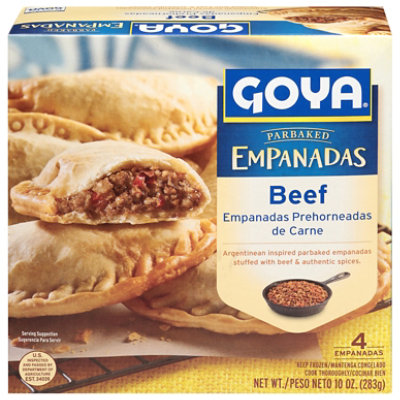 Goya Empanadas Baked Beef Box 4 Count - 10 Oz