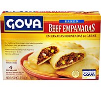 Goya Empanadas Baked Beef Box 4 Count - 10 Oz
