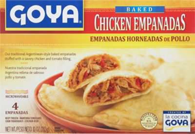 Goya Empanadas Baked Chicken Box 4 Count - 10 Oz - Image 2