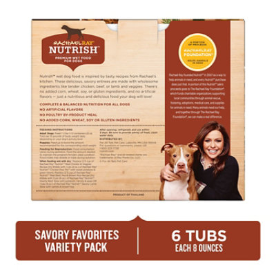 Rachael Ray Nutrish Food for Dogs Super Premium Variety Pack - 6-8 Oz - Image 3