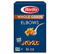 Barilla Pasta Elbows Whole Grain Box - 16 Oz