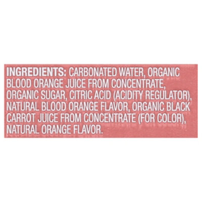 O Organics Organic Soda Orange Italian Blood - Case - Image 5