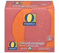 O Organics Organic Soda Orange Italian Blood - Case