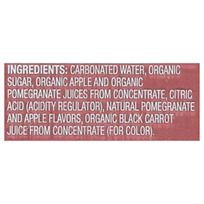 O Organics Soda Pomegranate Italian - Case - Image 4