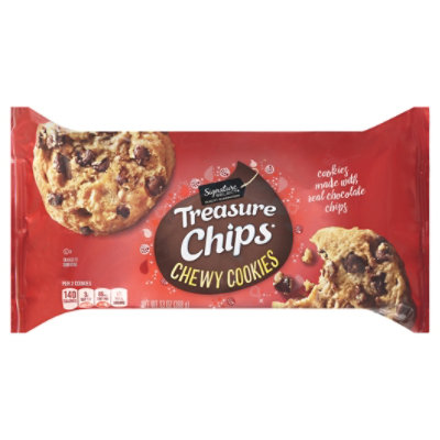 Signature SELECT Chewy Chocolate Chip Treasure Cookies - 13 Oz - Image 3