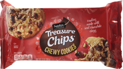 Signature SELECT Chewy Chocolate Chip Treasure Cookies - 13 Oz - Image 2