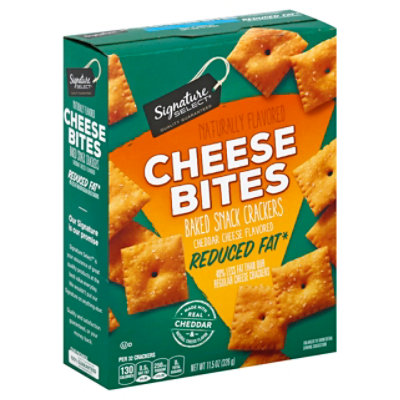 Signature Select Cheese Bites Reduced Fat - 11.5 Oz