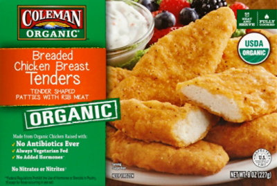 Coleman Organic Breaded Chicken Breast Tenders - 8 Oz - Image 2