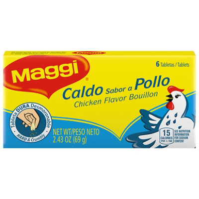 Maggi Bouillon Chicken Flavor 6 Count - 2.43 Oz - Image 3