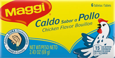 Maggi Bouillon Chicken Flavor 6 Count - 2.43 Oz - Image 2