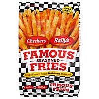 Checkers Rallys Famous Seasoned Fries Crispy French Fried Potatoes - 28 Oz - Image 1