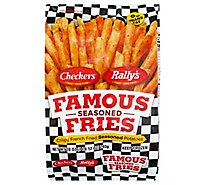 Checkers Rallys Famous Seasoned Fries Crispy French Fried Potatoes - 28 Oz